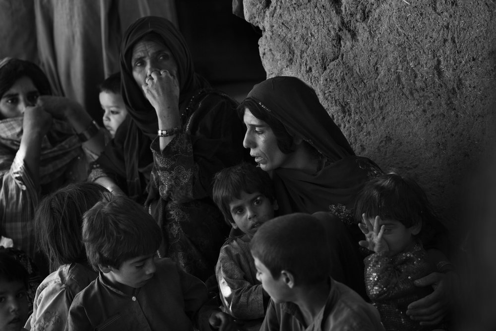 Taliban Court in session, Photo of women